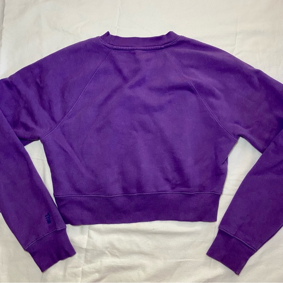 TNA Cozy Fleece Cropped Crewneck - Picture 3 of 6